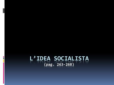 L’Idea socialista (pag )