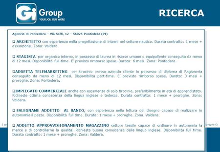 RICERCA GENERALE INDUSTRIELLE SPA Agenzia di Xxxxxxx – Xxx Xxxxxxx, X – xxxx Xxxx Xxxxx Xxxxxxxxx xxxxxxxxxxxxxxxxxxxxxxxxxxxx www.generaleindustrielle.it.