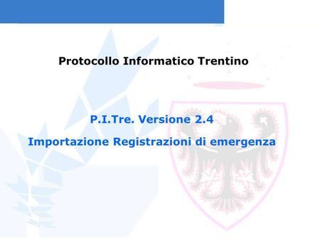 Protocollo Informatico Trentino