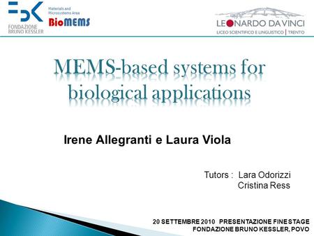 MEMS-based systems for biological applications