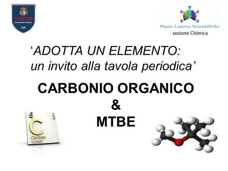 CARBONIO ORGANICO & MTBE