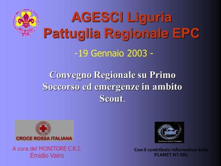 AGESCI Liguria Pattuglia Regionale EPC