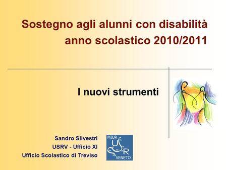 Sostegno agli alunni con disabilità anno scolastico 2010/2011