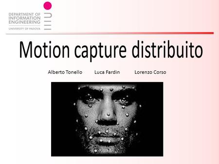 Motion capture distribuito