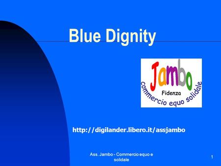 Ass. Jambo - Commercio equo e solidale