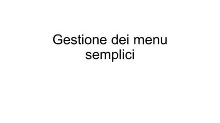 Gestione dei menu semplici. Per creare dei menu sfruttando la pseudoclasse a:hover, abbiamo due possibilità: 1) Utilizzare i cosi detti CSS sprite e il.