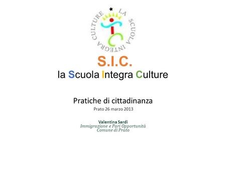 S.I.C. la Scuola Integra Culture
