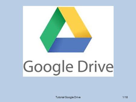 Tutorial Google Drive.