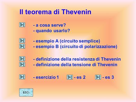 Il teorema di Thevenin 1 - a cosa serve? - quando usarlo?