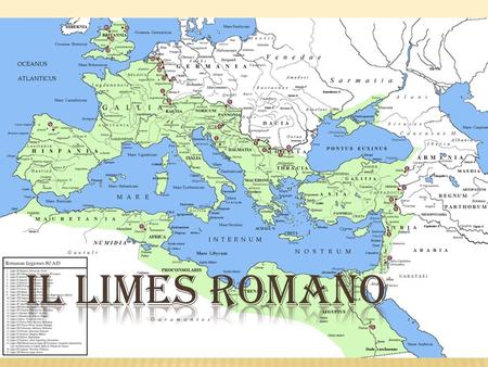 Il Limes Romano.