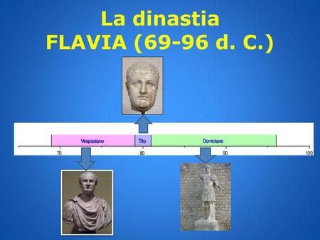 La dinastia FLAVIA (69-96 d. C.)