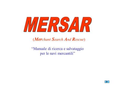 MERSAR (Merchant Search And Rescue)