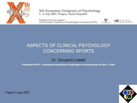 ASPECTS OF CLINICAL PSYCHOLOGY