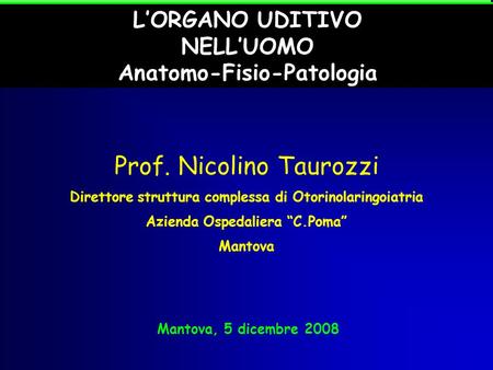 Anatomo-Fisio-Patologia Azienda Ospedaliera “C.Poma”