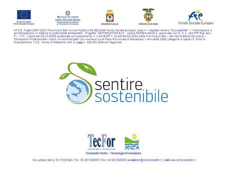 Consorzio Tecfor – Tecnologia e Formazione