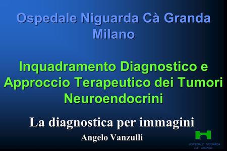 La diagnostica per immagini Angelo Vanzulli