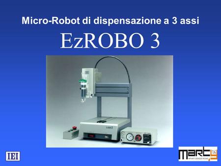 Micro-Robot di dispensazione a 3 assi EzROBO 3