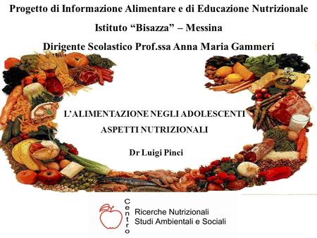 Progetto di Informazione Alimentare e di Educazione Nutrizionale