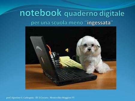 notebook quaderno digitale per una scuola meno “ingessata”