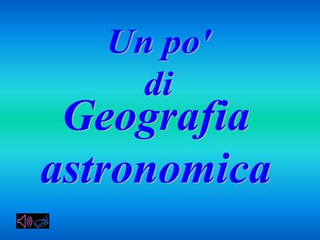 Geografia astronomica