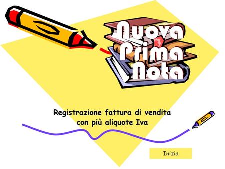 Registrazione fattura di vendita con più aliquote Iva