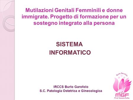 S.C. Patologia Ostetrica e Ginecologica