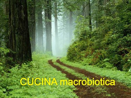 CUCINA macrobiotica.