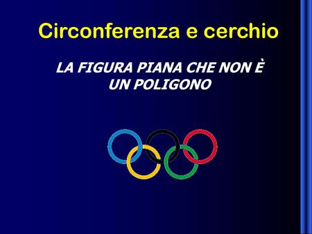 Circonferenza e cerchio