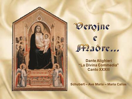Dante Alighieri “La Divina Commedia” Canto XXXIII