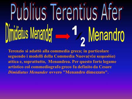 Publius Terentius Afer