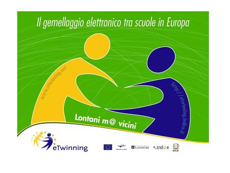 …gemellaggio elettronico delle scuole in Europa e promozione della formazione dei docenti : le azioni in questo campo sosterranno e svilupperanno ulteriormente.