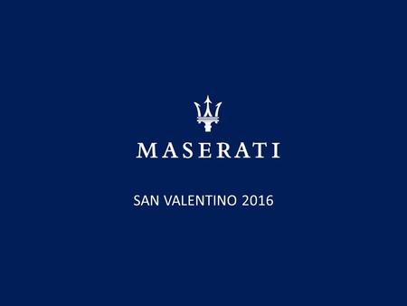 SAN VALENTINO 2016. 1° CANVASS CONSEGNA: 7 GENNAIO 2016.