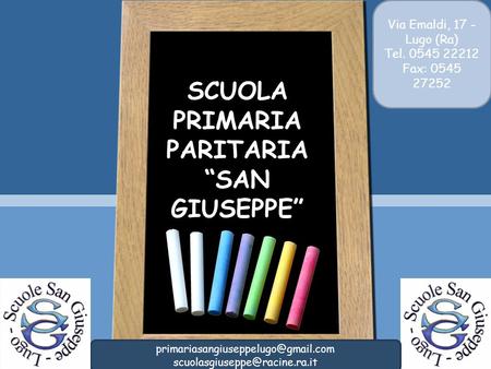 SCUOLA PRIMARIA PARITARIA “SAN GIUSEPPE”