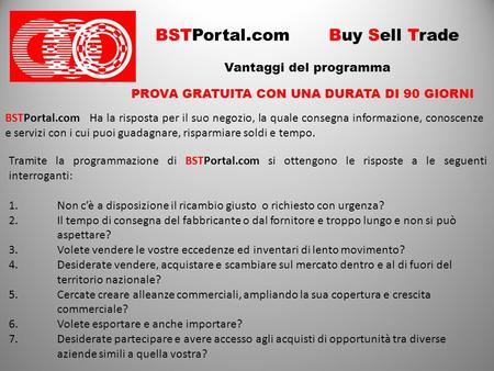 BSTPortal.com Ha la risposta per il suo negozio, la quale consegna informazione, conoscenze e servizi con i cui puoi guadagnare, risparmiare soldi e tempo.