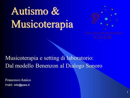 Autismo & Musicoterapia