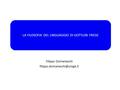 LA FILOSOFIA DEL LINGUAGGIO DI GOTTLOB FREGE Filippo Domaneschi Università degli Studi di GenovaUniversità degli Studi di Genova.