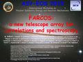 ASY-EOS 2015 International Workshop on Nuclear Symmetry Energy and Reaction Mechanisms FARCOS: a new telescope array for correlations and spectroscopy.