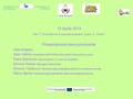10 Aprile 2014 Ore 17.15 Auditorium Scuola Secondaria di I grado “D. Chelini” Presentazione menu primaverile Intervengono: Ilaria Vietina Assessora alle.