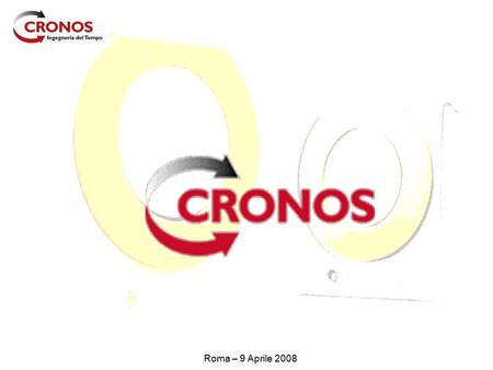 Roma – 9 Aprile 2008. CONVERTITORI CRONOS SCIBOX.