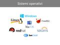 Sistemi operativi. HW Sistema Operativo Il sistema operativo.