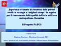 1 Esperienze avanzate di riduzione delle polveri sottili: le strategie e i migliori esempi da seguire per il risanamento della qualità dell’aria nell’area.