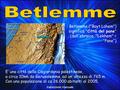 Betlemme Betlemme (Bayt Lahem) significa Città del pane (dall'ebraico, Lekhem = Pane) E’ una città della Cisgiordania palestinese, a circa 10km.