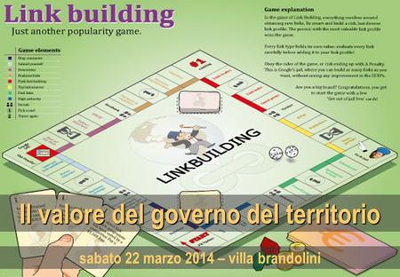 Sabato 22 marzo 2014 – villa brandolini Il valore del governo del territorio.