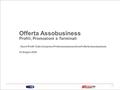 0 Offerta Assobusiness Profili, Promozioni e Terminali - Nuovi Profili Tutto Compreso Professional presenti nell’offerta Assobusiness 03 Giugno 2008.