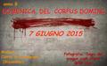 DOMENICA DEL CORPUS DOMINI Musica: Canto di comunione (Bizantino) Fotografia: Segni del sangue sugli stipiti delle case 7 GIUGNO 2015 anno B.