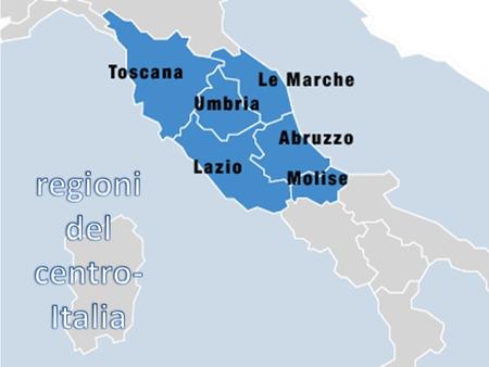 regioni del centro- Italia