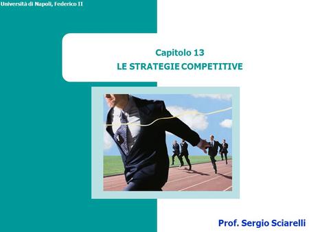 LE STRATEGIE COMPETITIVE