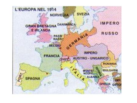 Pace punitiva * Alsazia e Lorena a Francia * ricostituzione della Polonia (sbocco sul mare attraverso il corridoio di Danzica); nascono Regno di Jugoslavia.