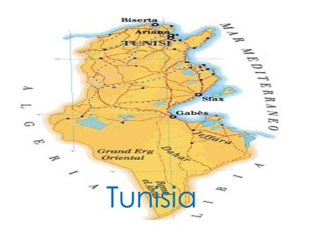 Tunisia. 1.L’indipendenza  Ottenne l’indipendenza dal protettorato francese (1881) nel 1956  Il personaggio chiave del nazionalismo tunisino fu Habib.