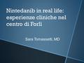 Nintedanib in real life: esperienze cliniche nel centro di Forlì